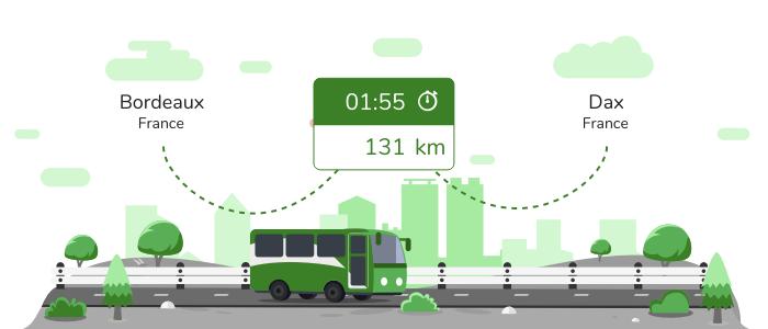 Infos pratiques pour aller de Bordeaux à Dax en bus